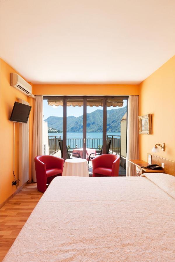 Swiss Lodge Nassa Garni Λουγκάνο Δωμάτιο φωτογραφία